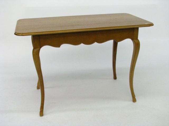 Appraisal: Country French Style Bodant Furniture console table with one drawer