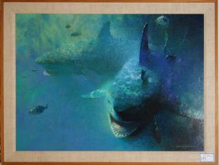 Appraisal: George Luther Schelling American - The Great White- Acrylic on