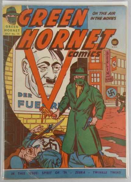 Appraisal: Green Hornet Comics No Description This issue features a great