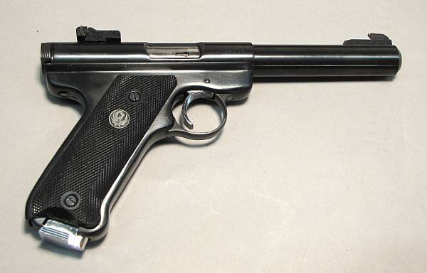 Appraisal: A boxed Sturm Ruger amp Company Mark I semi-automatic pistol