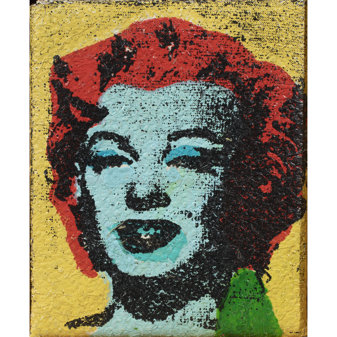 Appraisal: Richard Pettibone American b Andy Warhol Marilyn Monroe Yellow screenprint