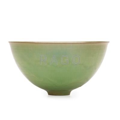 Appraisal: OTTO NATZLER - GERTRUD NATZLER - Early large bowl Vert