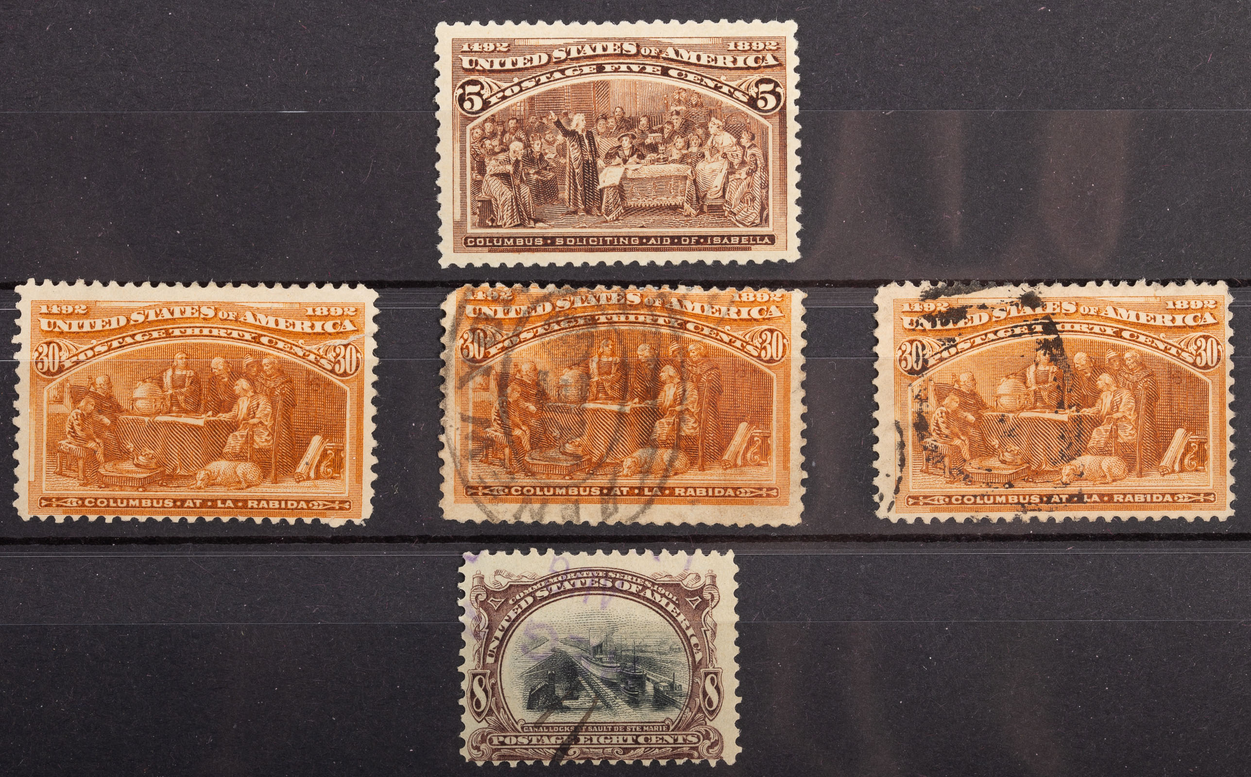 Appraisal: U S POSTAGE STAMPS COLUMBIAN PAN-AMERICAN Comprising c Columbian issue