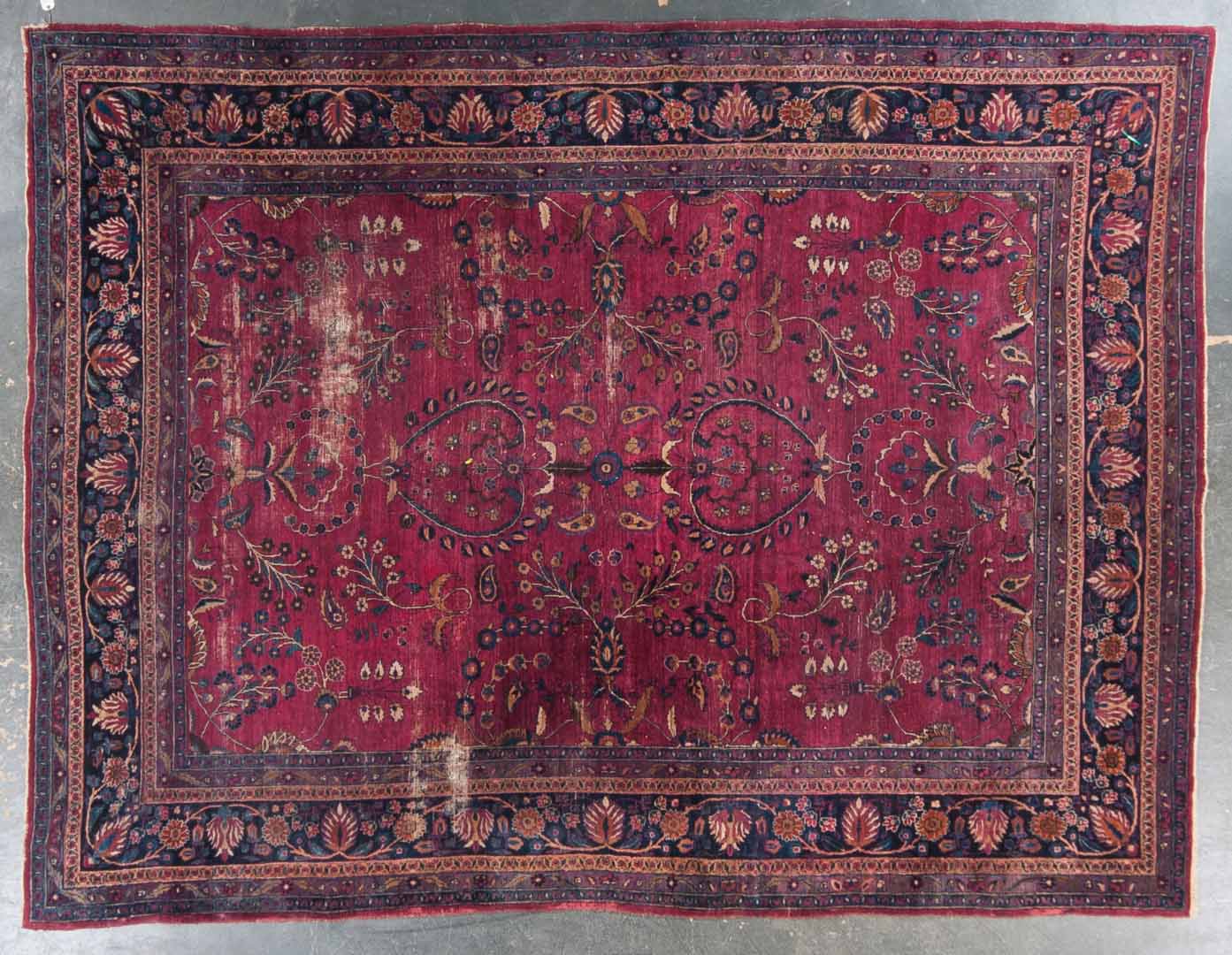 Appraisal: Antique Sparta carpet approx x Turkey circa