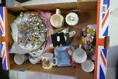 Appraisal: A mixed collection of items to include embossed Royal Doulton