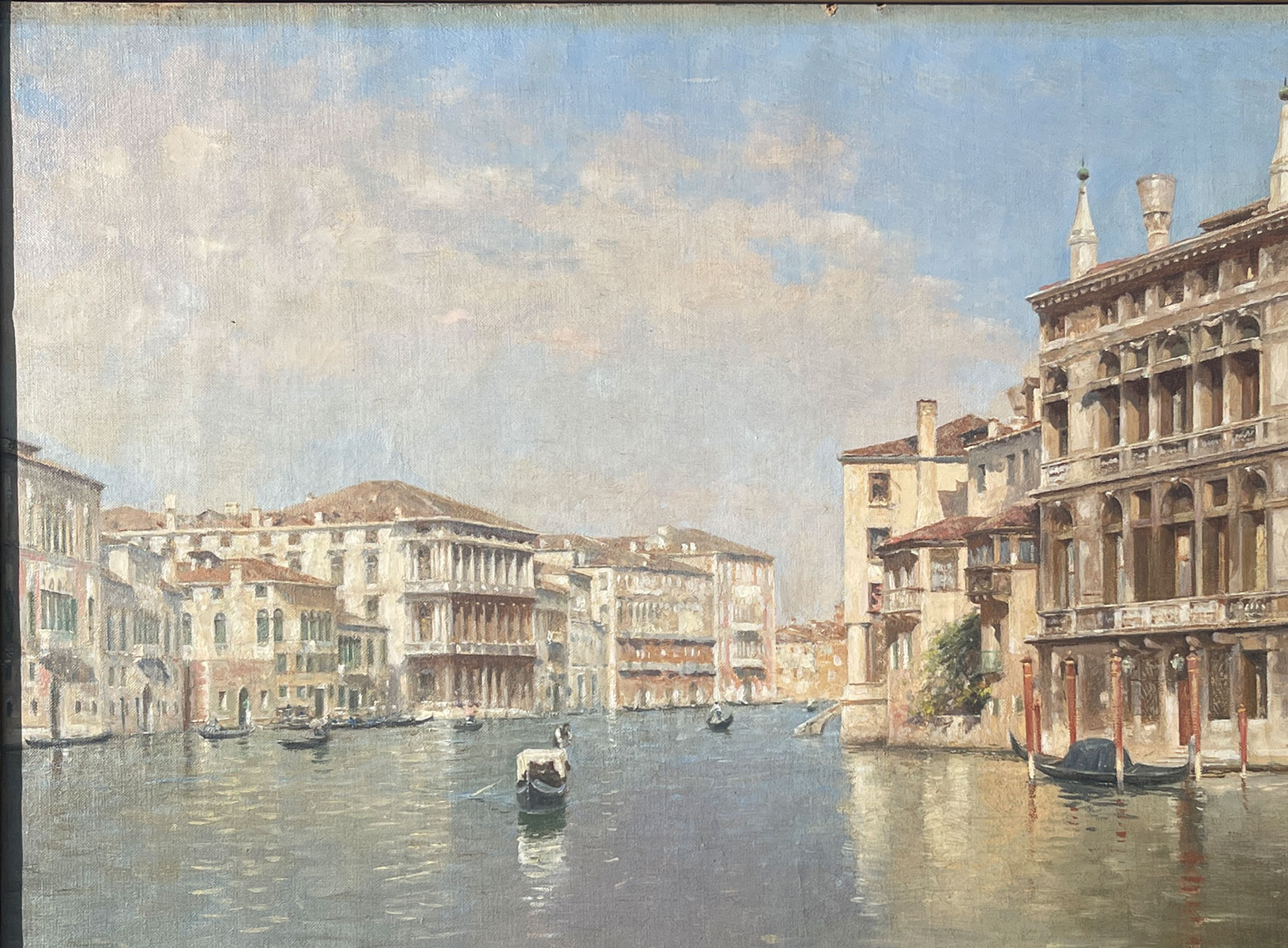 Appraisal: Y PEREZ Rafael Senet Spanish Italian - Grand Canal Venice