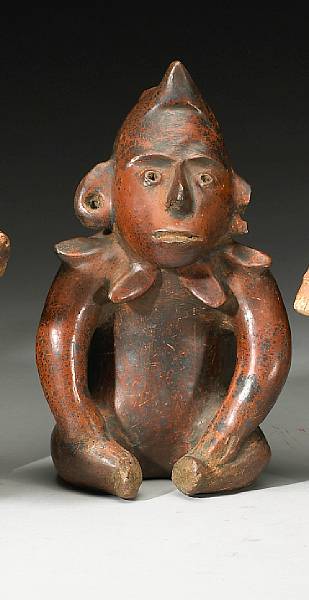 Appraisal: A Colima figure Circa B C - A D depicting