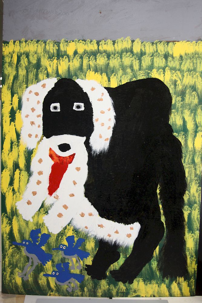 Appraisal: Outsider Art JT McCord Big Dog McCord J T b