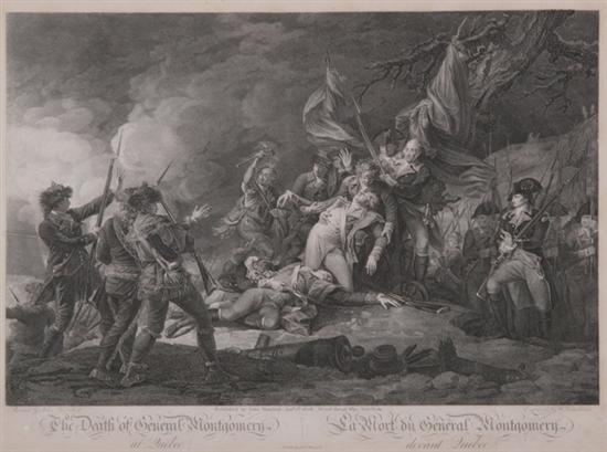 Appraisal: AFTER JOHN TRUMBULL American - The Death of General Montgomery