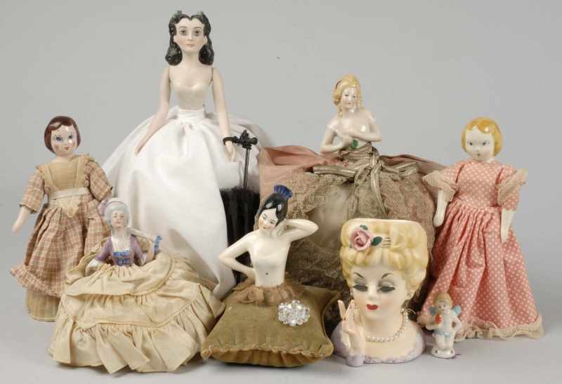 Appraisal: Lot of Miscellaneous Collectible Dolls Description Ruth Gibbs Godey s