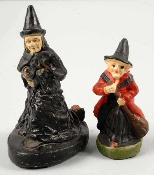 Appraisal: Lot of Composition German Witches Description Both are detailed and