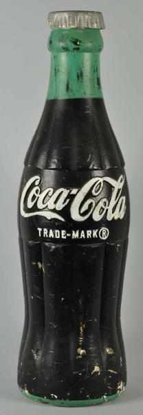 Appraisal: Embossed Styrofoam Coca-Cola Display Bottle Description s Nice dimensional display