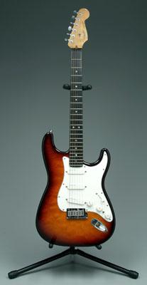 Appraisal: Fender electric guitar th Anniversary Stratocaster limited edition No three-tone