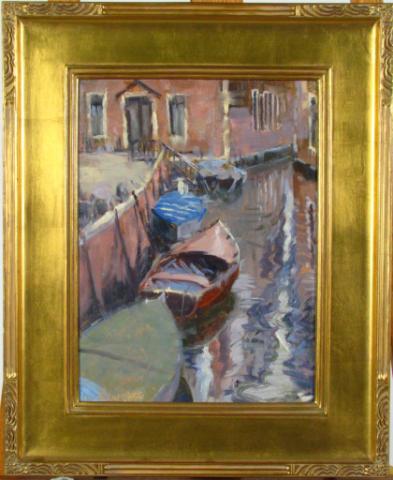 Appraisal: Robert Eberle IN b x oil on linen signed lower