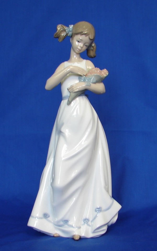 Appraisal: Nao by Lladro - Spring Petals - Good Condition with