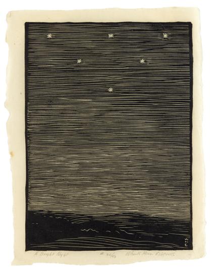 Appraisal: Wharton Esherick - a bright night