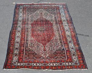 Appraisal: Persian Corridor Carpet Persian corridor carpet early th century '