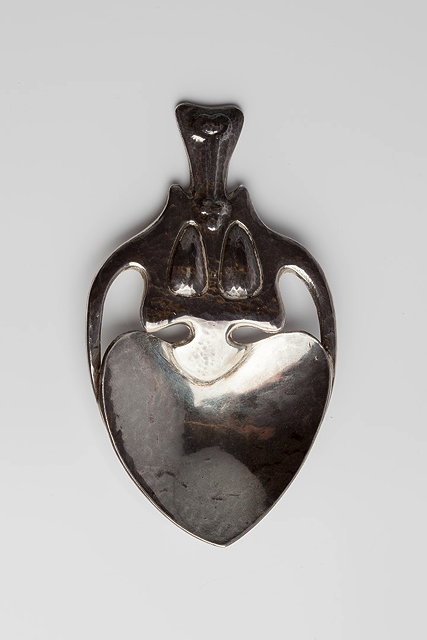 Appraisal: Archibald Knox British - attributed to Caddy spoonmodel silverhall marks