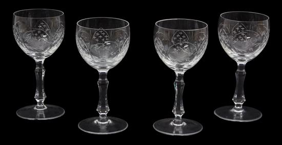 Appraisal: Sale Lot A Collection of Continental Glassware th century comprising