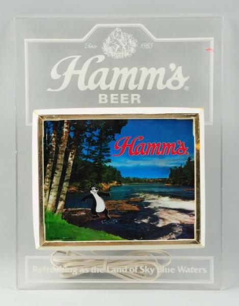 Appraisal: Hamm's Beer Electric Sign This s era sign is in