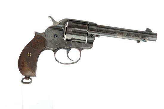 Appraisal: COLT MODEL ''FRONTIER'' DOUBLE ACTION REVOLVER caliber six-shot cylinder ''