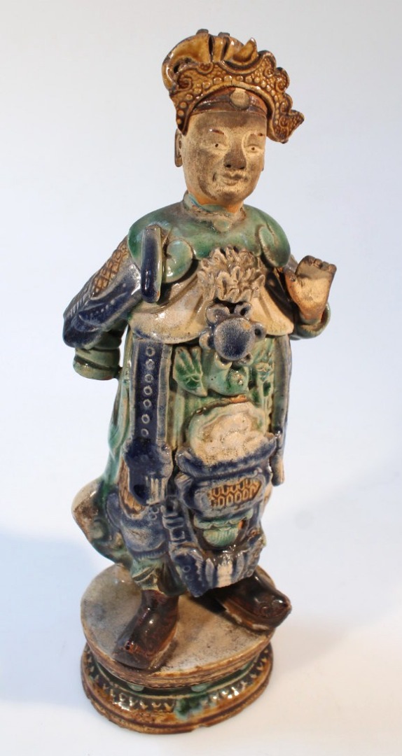 Appraisal: A Chinese Tang style terracotta tomb figure of a standing