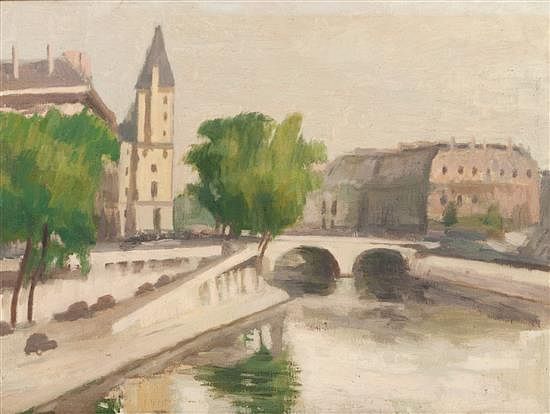 Appraisal: Ernst Neumann Canadian - Pont St Michael Paris Ernst Neumann