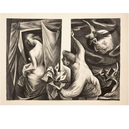 Appraisal: Benton Murdoch Spruance Six lithographs Estimate -