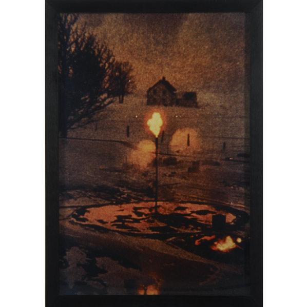 Appraisal: OLIVER WASOW American b cibachrome print framed edition Provenance Josh