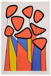 Appraisal: Alexander Calder New York - Untitled edition signed lower right