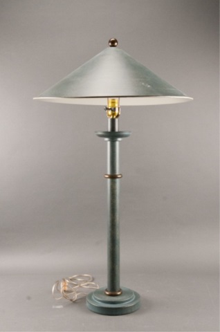 Appraisal: Metal Table Lamp H x W