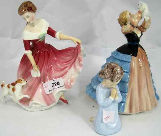 Appraisal: Royal Doulton Figures Susan HN My Best Freind HN seconds