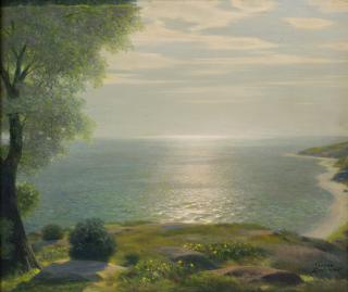 Appraisal: FEODOR IVANOVICH ZAKHAROV RUSSIAN - Summer Morning by the Sea