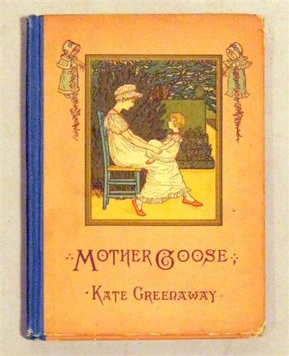 Appraisal: vols Greenaway Kate Mother Goose New York George Routledge mo