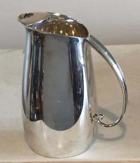 Appraisal: Tiffany Co sterling silver water pitcher Tiffany Co sterling silver