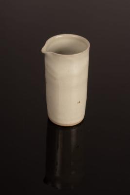 Appraisal: Studio of Rupert Spira small stoneware vessel with spout white