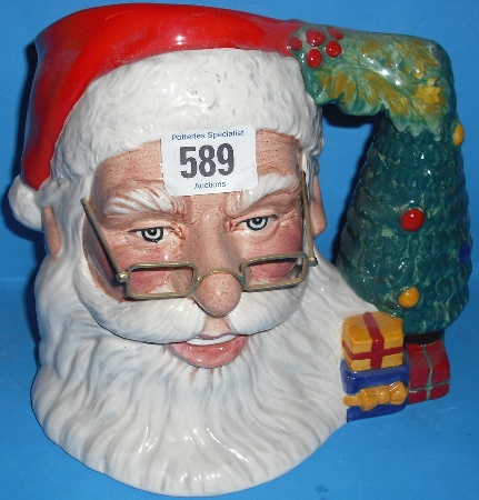 Appraisal: Royal Doulton Large Character jug Santa Claus D Special USA