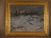 Appraisal: OOC- FOX CROSSING A WINTER FIELD SIGNED 'L LATOUR' AND