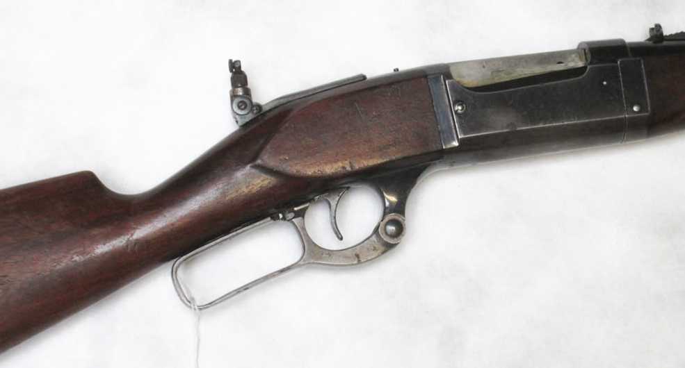 Appraisal: SAVAGE MODEL LEVER ACTION RIFLE Hi- power caliber barrel blued