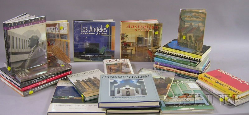 Appraisal: Twenty-eight Assorted Architecture Interior Design and Decorating Related Reference Books