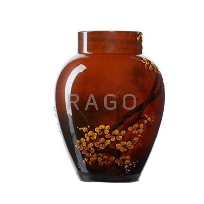 Appraisal: LAURA FRY ROOKWOOD Early Standard Glaze vase Condition Report