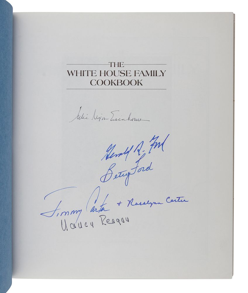 Appraisal: HALLER Henry The White House Family Cookbook New York Random