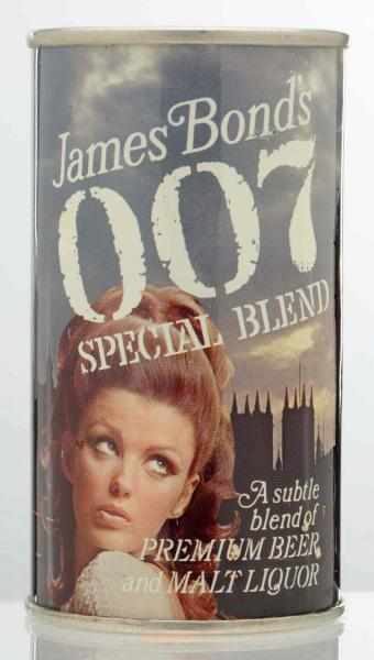 Appraisal: James Bond's Special Blend Pull Tab Beer Can - Near