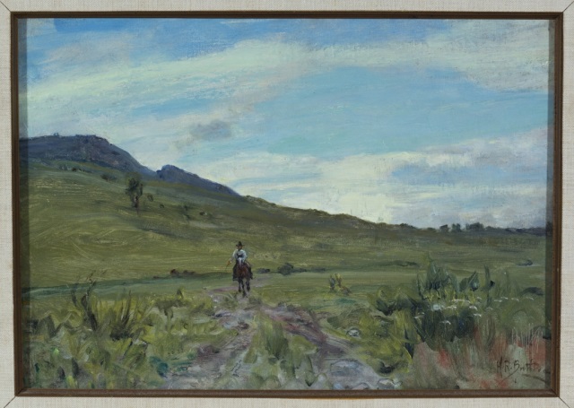 Appraisal: Wyoming Ranch By Howard Russell Butler American - Oil on