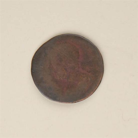 Appraisal: Connecticut Penny poor condition