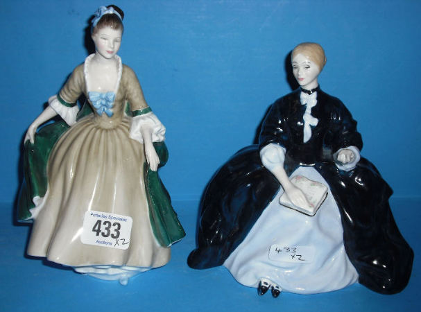 Appraisal: Royal Doulton Figures Elegance HN and Laurianne HN seconds