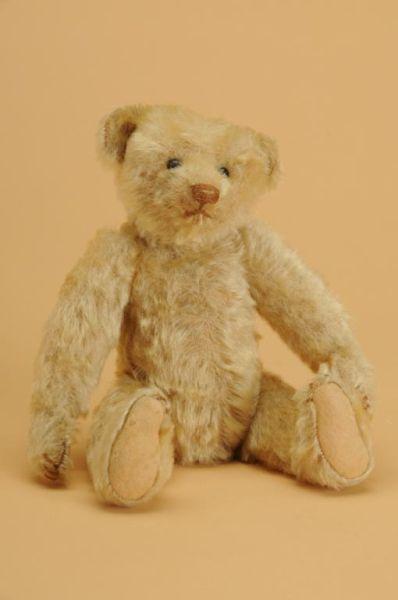 Appraisal: Early White Steiff Teddy Bear with Blank Button Germany ca