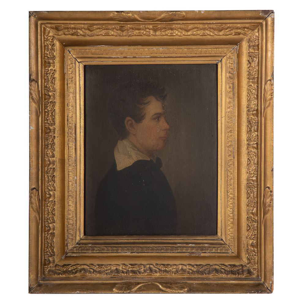 Appraisal: American th c Portrait of William J Buchanan Oil on