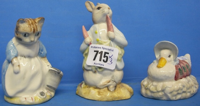 Appraisal: Royal Albert Beatrix Potter Figures Ribby and the Patty Pan