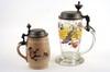 Appraisal: STEINS - Lot of two steins - Mid th c